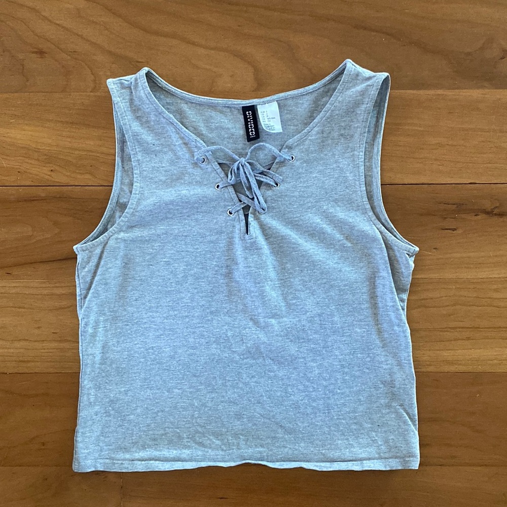 Grey H&M top size S
